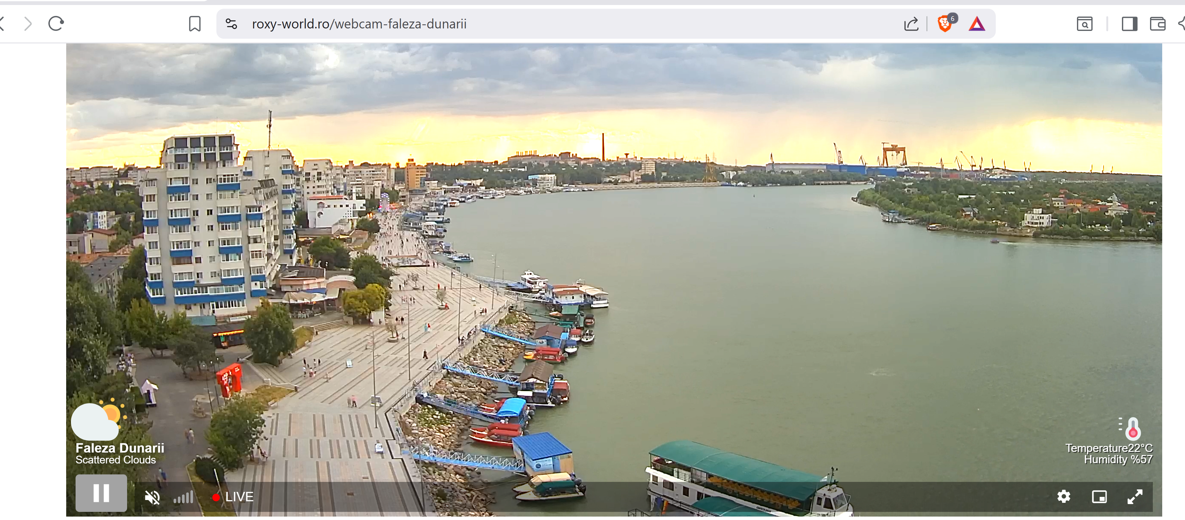 Faleza Dunarii din Tulcea